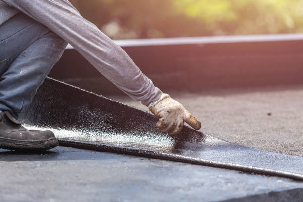 Professional Crawl Space Encapsulation technician working in Canisteo, NY